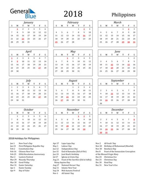 www nxnx 2018 philippines holidays